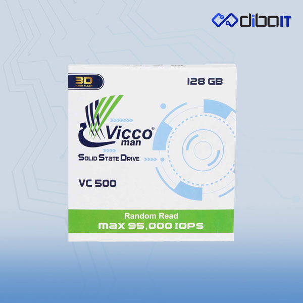 اس اس دی اینترنال ویکومن مدل VICCO MAN VC 500 ظرفیت 128 گیگابایت